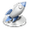 Launchpad Blue Icon 32x32 png